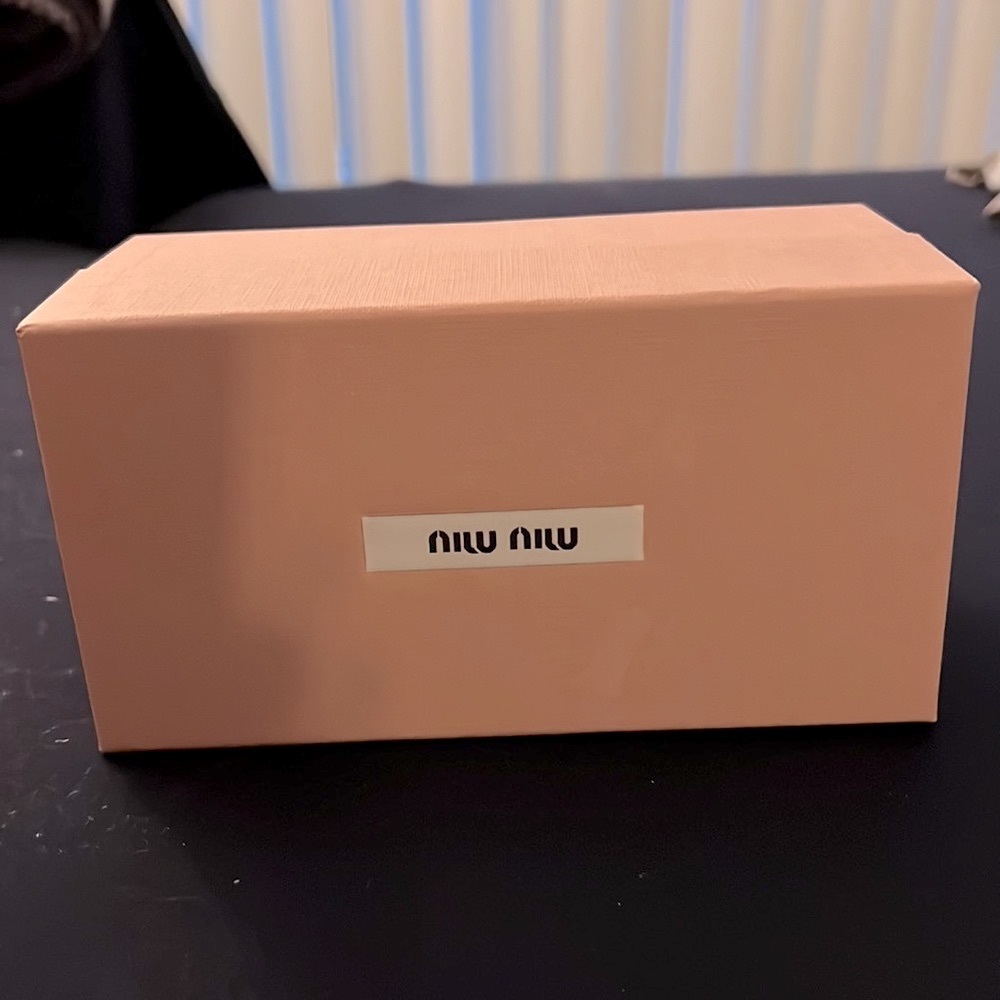 2 Miu Miu Pink Sunglasses Boxes